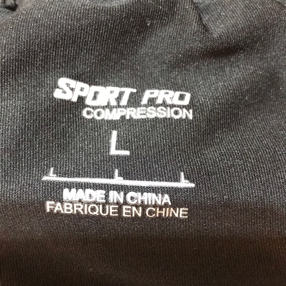 Black Compression Leggings Grey Shorts Running - Picture 12 of 12